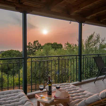 Elion - Ionian Olive House - Sea View 자하로