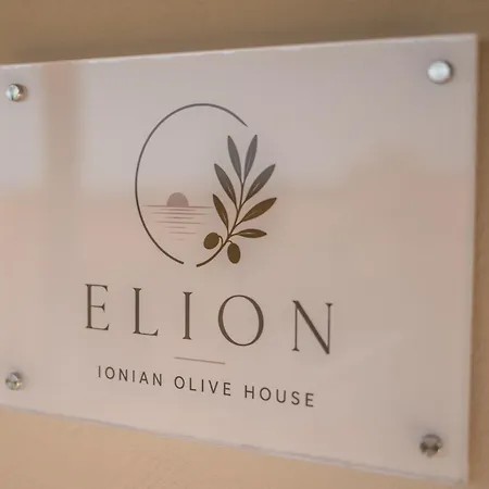 Elion - Ionian Olive House - Sea View * 자하로